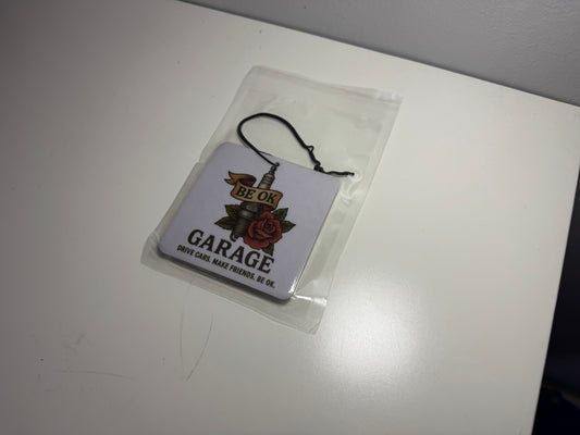 Be OK Garage Air Freshener β Black Ice
