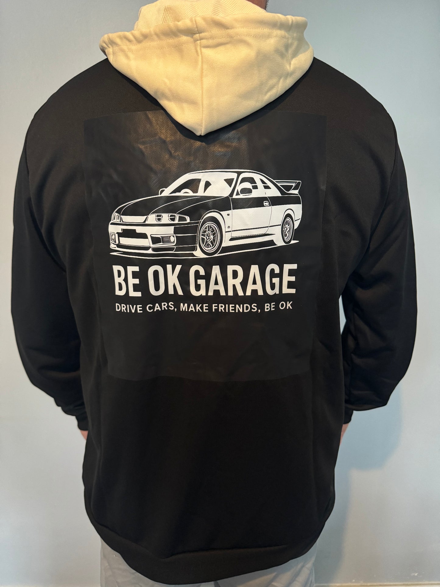 Be OK Garage Two-Tone Skyline Hoodie